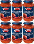 Barilla Salsa Arrabbiata al Pomodoro e Peperoncino, Confezione da 6 Barattoli, 400g per Barattolo