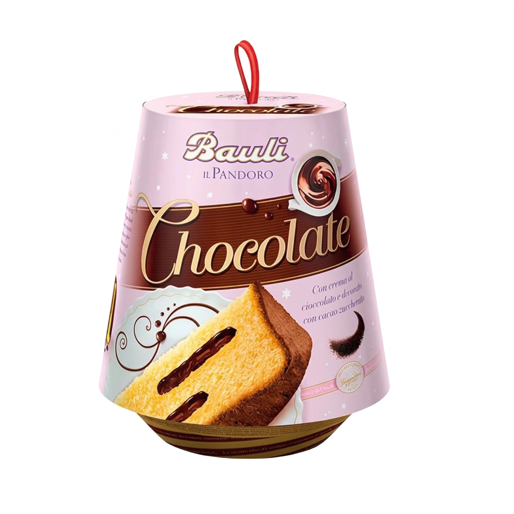 Bauli Pandoro Soffice Chocolate con Crema al Cioccolato 750g - Natale 2023