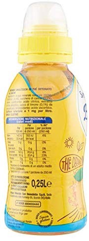 San Benedetto - Thè, Deteinato Limone, 250 ml