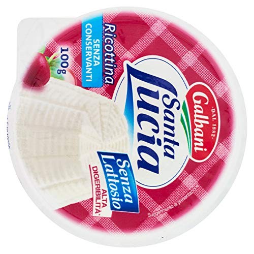 Luca Santa Ricotta Santa Lucia Ricotta Sl senza Lattosio - 0.1 Kg – Raspada