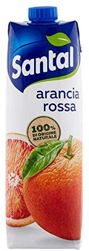Santal - Arancia Rossa, Bevandda con 20% di succo di Arrance Rosse - 1000 ml
