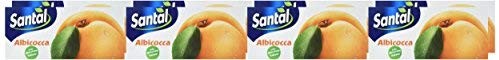 Santal - Succo Albicocca - 8 confezioni da 3 pezzi da 200 ml [24 pezzi, 4800 ml]
