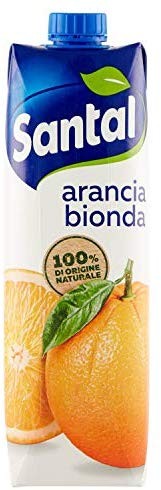 Santal - Succo Arancia Bionda -40% di aranciata, 1000 Ml
