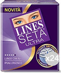 Set 24 LINES Seta Ultra Ali Lungo 12 07295 Salvaslip Assorbente Igiene Intima Femminile