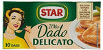 Star - Dado Delicato, con Sale Iodato - 8 confezioni da 10 dadi [80 dadi]