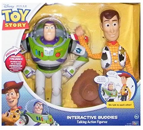 Toy Story 3 Interactive Buddies Buzz e Woody Personaggi interattivi