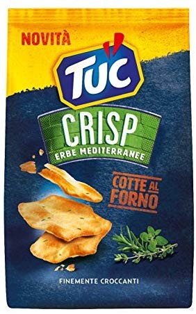 Tuc Crisp Erbe Mediterranee - 100g