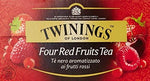 Twinings - Te' Nero Aromatizzato ai Frutti Rossi, 25 Bustine - 50 g