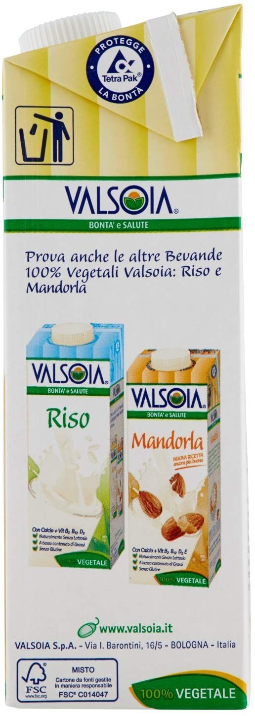 Valsoia Soyadrink 1Lt Avena