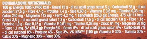 Vitasnella - Cereal-Yo , Cacao, Con Fermenti Vivi e Fibre - 12 confezioni da 5 pezzi da 50.6 g [60 pezzi, 3036 g]