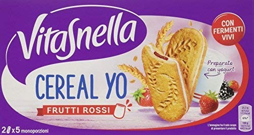 Vitasnella Cereal Yo Frutti Rossi Gr.253