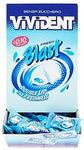 Vivident Fresh Blast Gomme da Masticare Senza Zucchero, Chewing Gum Gusto Menta, Confezione da 200 Gomme