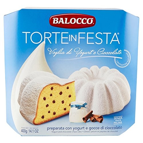 TORTA BALOCCO YOGURT GOCCE CIOCCOLATO 400GR