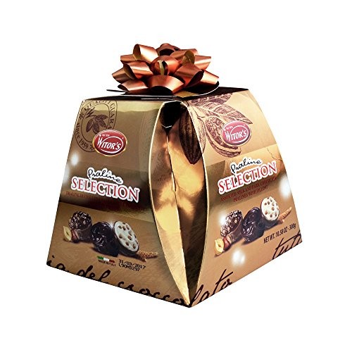 CONFEZIONE REGALO WITOR'S PIRAMIDE SELECTION PRALINE CIOCCOLATO ASSORTITE 300 GR