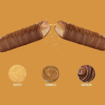 Twix, Barretta Snack con Biscotto Gustoso e Croccante Con Caramello Ricoperto di Cioccolato al Latte, 25 barrette x50g (1250g)