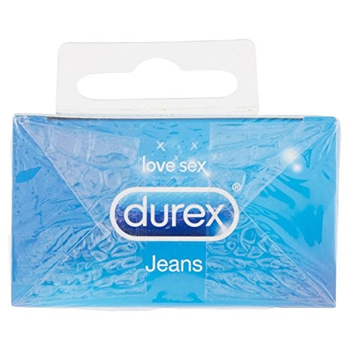 Durex Jeans Preservativi, 9 Pezzi