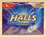 Caramelle Halls Stick Blu Senza Zucchero 20 Confezioni