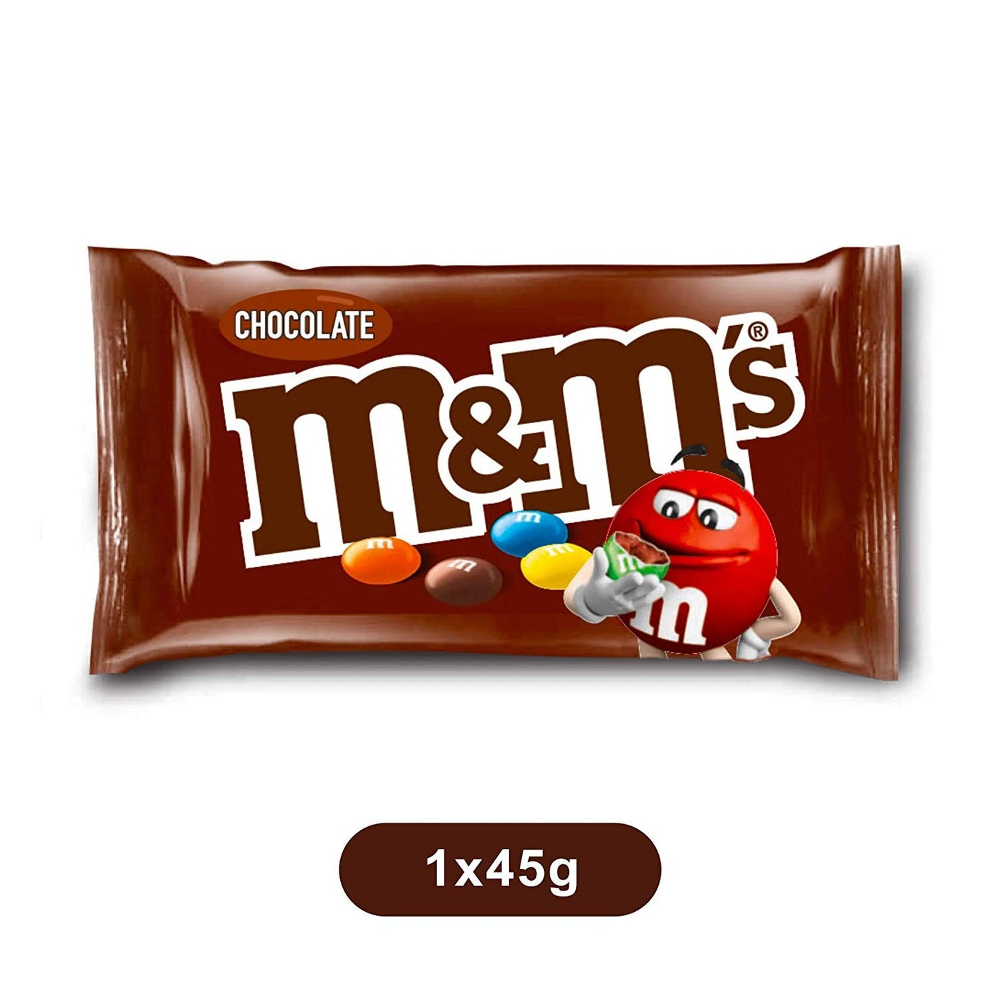 M&M's Arachidi confetti di arachidi ricoperti di cioccolato, 24 bustine x45g (1800g)