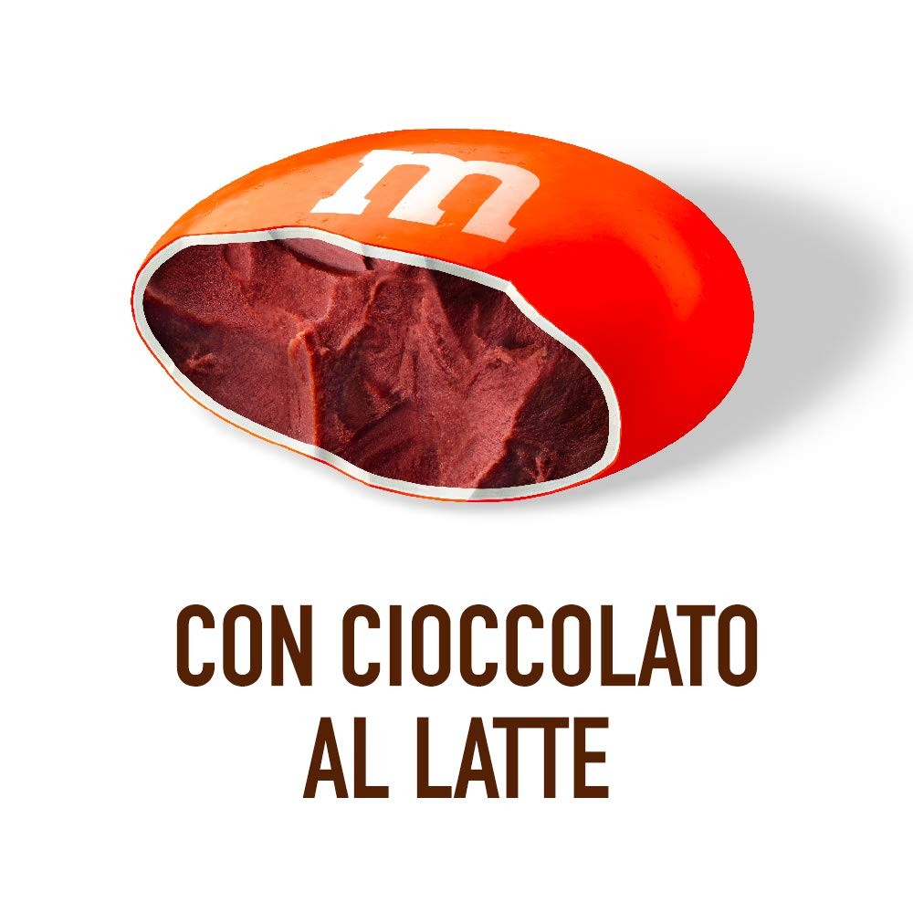 M&M's Arachidi confetti di arachidi ricoperti di cioccolato, 24 bustine x45g (1800g)