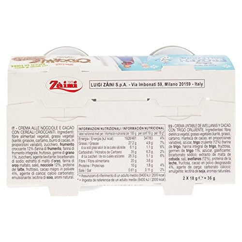Zaini Crema con Sorpresa Frozen - 12 Confezioni da 2 x 36 g