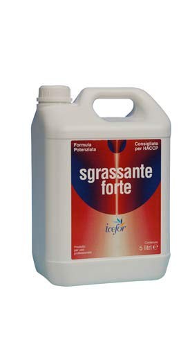 Detergente Icefor UHP Sgrassante Forte detergente alcalino fortemente sgrassante, 5 L