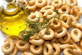 TARALLINI TARA' CON OLIO EXTRAVERGINE DI OLIVA FREE CHOLESTEROL 8 BUSTINE X 50 Gr. Tot 400 Gr