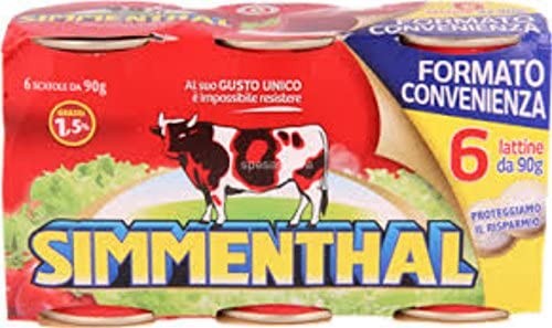 Simmenthal:Piatto Pronto di Carni Bovine in Gelatina Vegetale, Piatto Pronto di Carni in Barattolo da 90 g (confezione da 6)