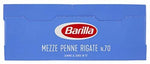 Barilla Pasta Mezze Penne Rigate, Pasta Corta di Semola di Grano Duro, I Classici - 1 kg