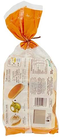 Mulino Bianco Pane Pagnottelle Classiche per Hot Dog, Ideale per la Pausa - 6 Pagnottelle