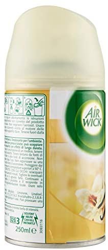 Air Wick Fresh Matic Ricarica Spray Automatico, Vaniglia e Thè Bianco