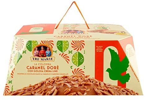 TRE MARIE - COLOMBA CARAMEL DORE' - CARAMELLO E LIME - 900 GR