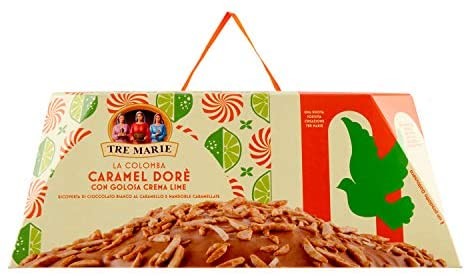 TRE MARIE - COLOMBA CARAMEL DORE' - CARAMELLO E LIME - 900 GR