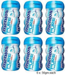 6 Pacchi Gomme Da Masticare 56g Cadauno Mentos Pure Fresh Breath Senza Zucchero