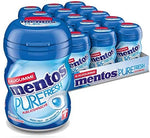 5 X GOMME DA MASTICARE MENTOS PURE FRESH FRESHMINT 20G ALITO PURO DENTI PULITO