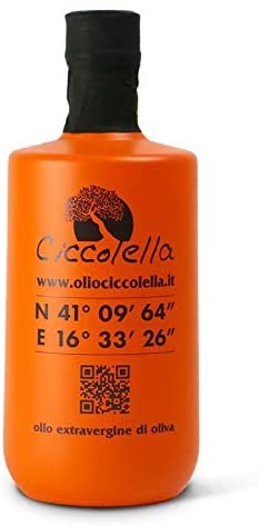 Ciccolella - ORANGE CRU - Olio Extravergine di Oliva di alta qualità- blend di CORATINA e OGLIAROLA BARESE - 100% Prodotto Itali