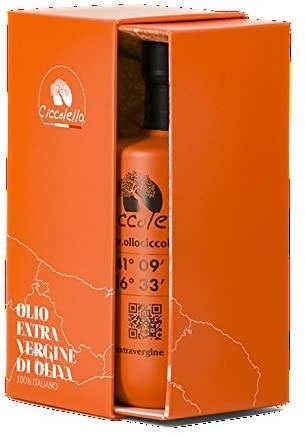 Ciccolella - ORANGE CRU - Olio Extravergine di Oliva di alta qualità- blend di CORATINA e OGLIAROLA BARESE - 100% Prodotto Itali