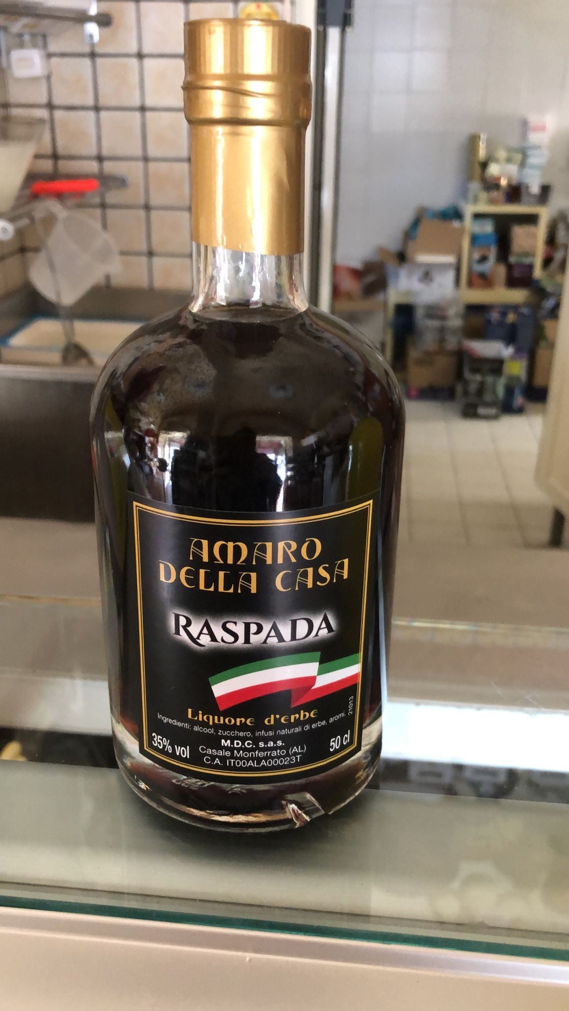 Amaro della Casa Raspada