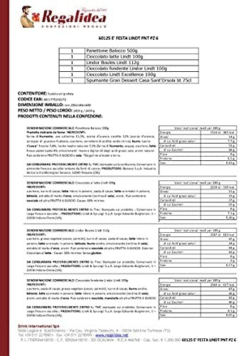 Cesto Natalizio Regalidea E' Festa Lindt PNT - 6 pezzi
