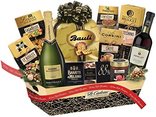 Cesto Oro per il Natale – Collezione Cesti Natalizi Speciali – Cod. 105