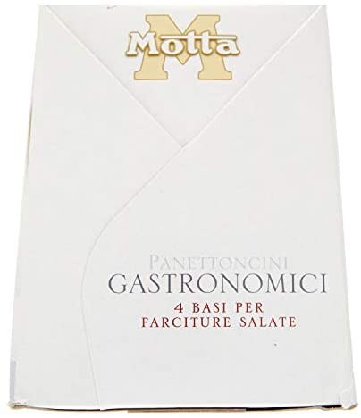 Motta Panettoncini Gastronomici 4 Basi per Farciture Salate 4 X 80 G