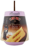 2 Pandoro bauli con crema al baileys e decorazioni di cacao e zucchero 750 gr l'uno