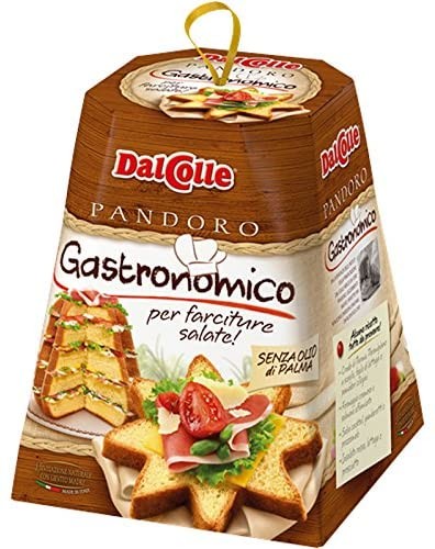 PANDORO GASTRONOMICO DAL COLLE SALATO 750 GR SENZA OLIO DI PALMA FETTE