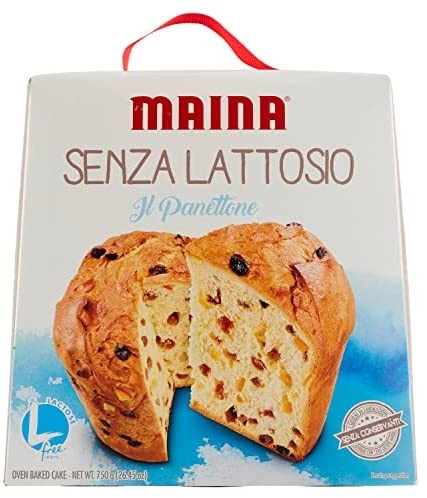 Maina Panettone Classico senza Lattosio, 750g