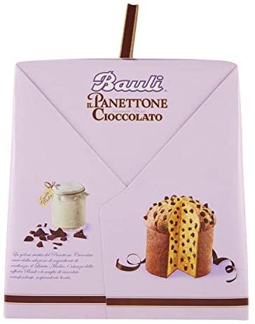 BAULI - PANETTONE CON SCAGLIE DI CIOCCOLATO - 750 GR