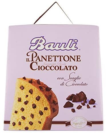 BAULI - PANETTONE CON SCAGLIE DI CIOCCOLATO - 750 GR