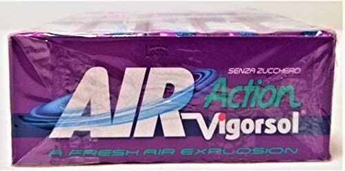 Stick - Chewingum Vigorsol Air Action Ice Cassis - 40 Confezioni