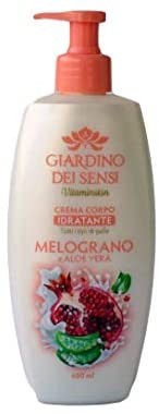 CREMA CORPO IDRATANTE - GIARDINO DEI SENSI - MELOGRANO E ALOE VERA - TUTTI I TIPI DI PELLE 400 ML