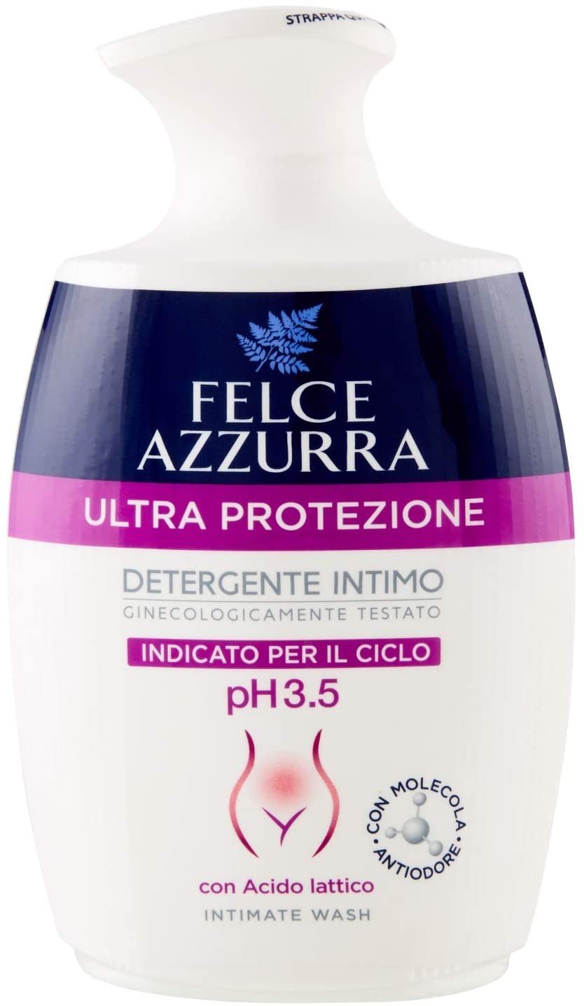 Felce Azzurra - Detergente Intimo Ultra Protezione - pH 3.5 Indicato per il Ciclo - 250ml