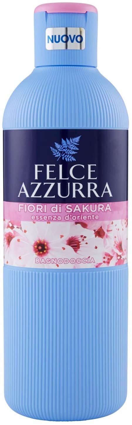Felce Azzurra - Bagnodoccia Fiori di Sakura, Profumo Femminile e Raffinato, Idrata la Pelle - 650 ml