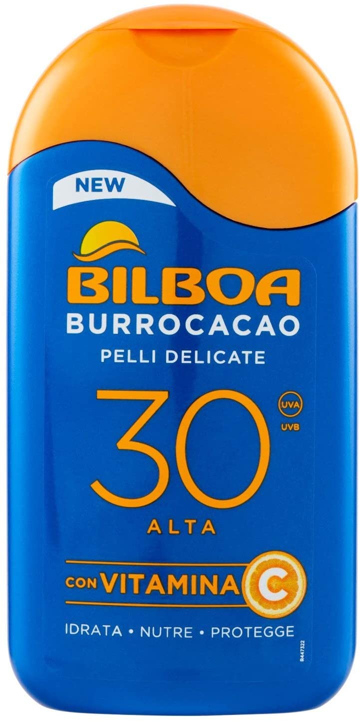 Bilboa Doposole Nutriente Nutribronze con Vitamina C, Doposole Idratante e Nutriente, Ottima per Mantenere l'Abbronzatura a Lung